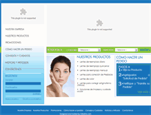 Tablet Screenshot of expresslenses.net